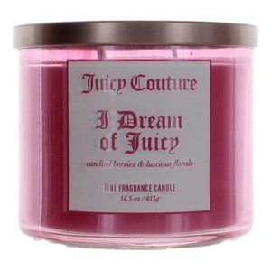 Juicy Couture I Dream of Juicy 14.5oz Soy Candle 60 hour burn time